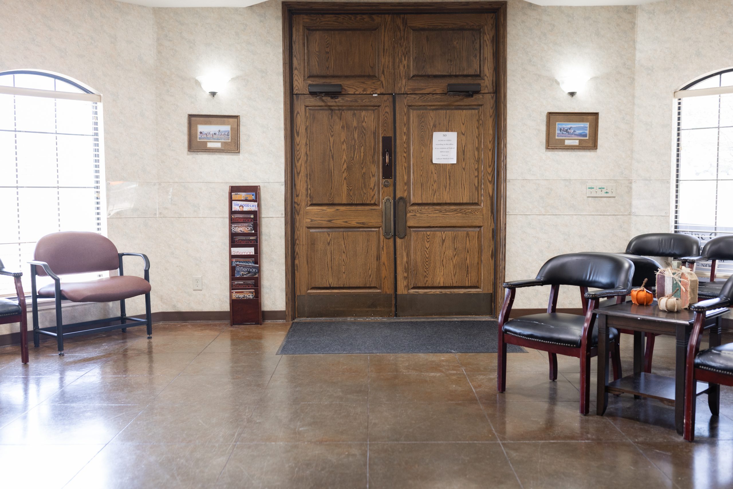 Lobby of Cathcart Medical Clinic